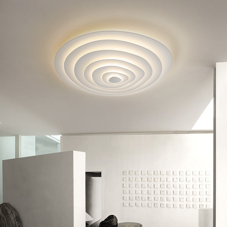 Luce a soffitto a filo metallico Luce moderna a sfioramento del soffitto