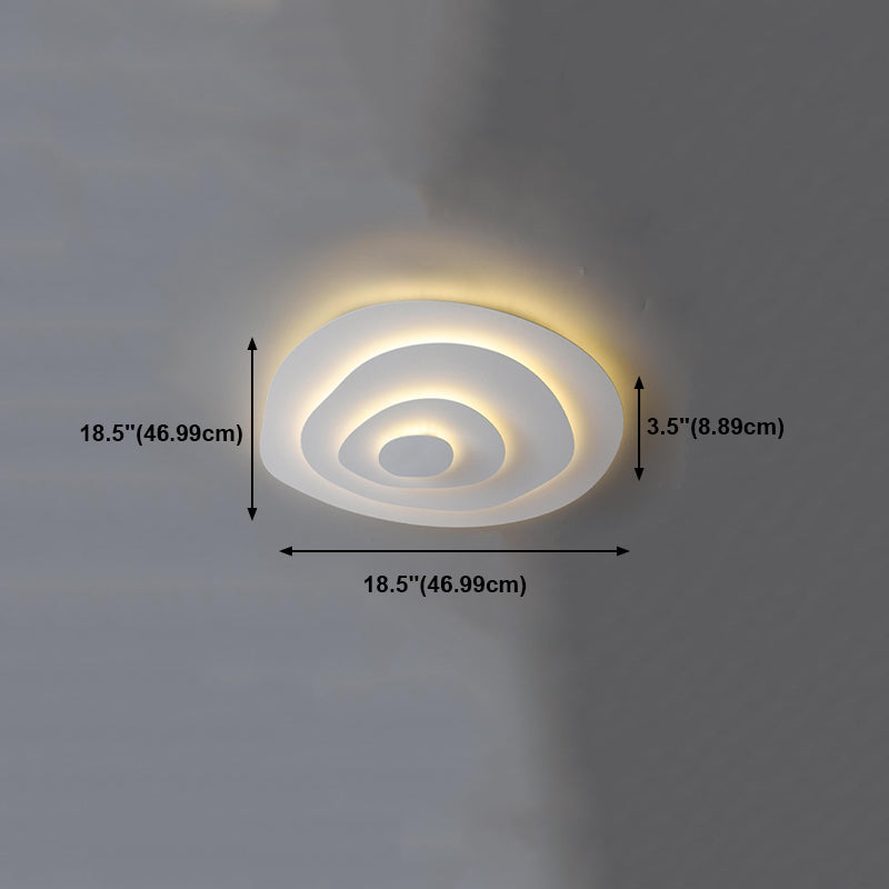 Luz de techo de montaje de altura metálica Flexión moderna de techo de montaje de lavado