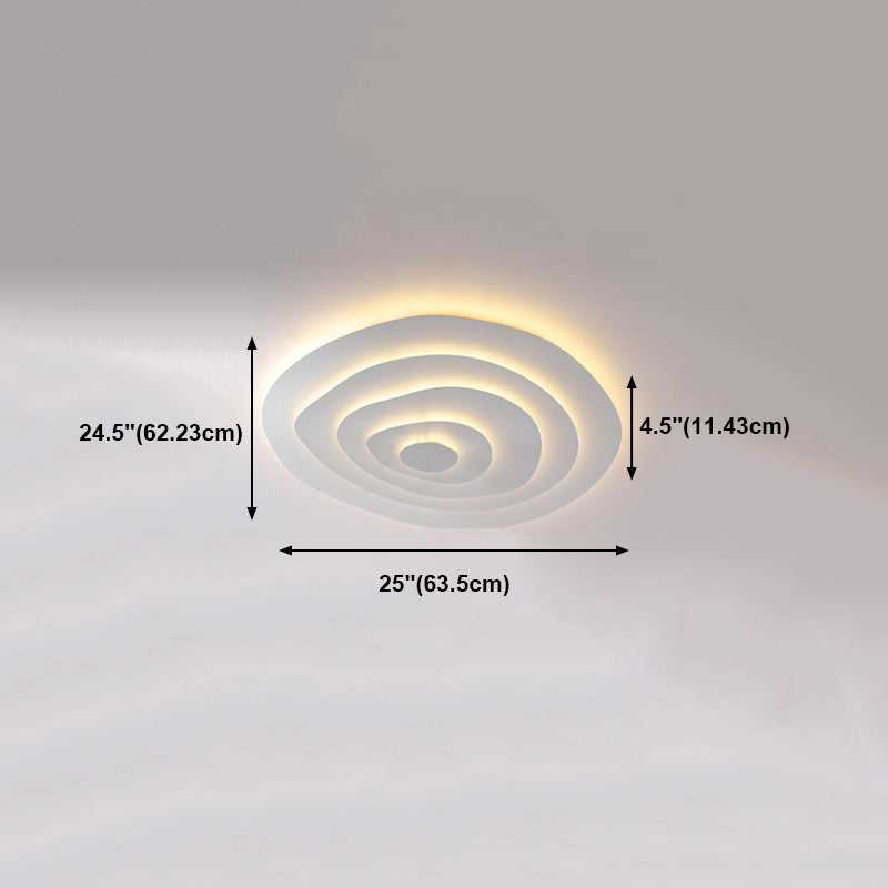 Luz de techo de montaje de altura metálica Flexión moderna de techo de montaje de lavado