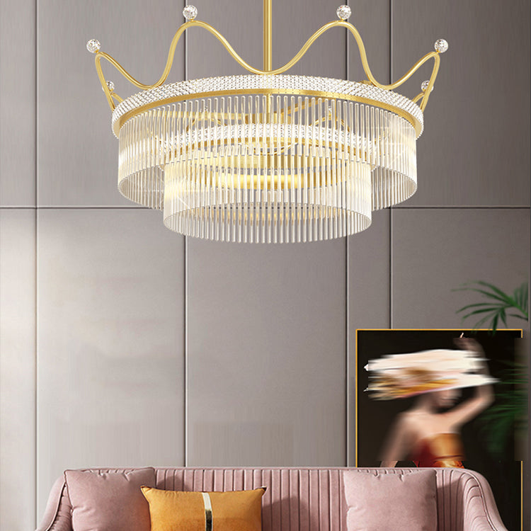 Modern Style Hanging Lighting Fixture Household Chandelier for Sitting Room