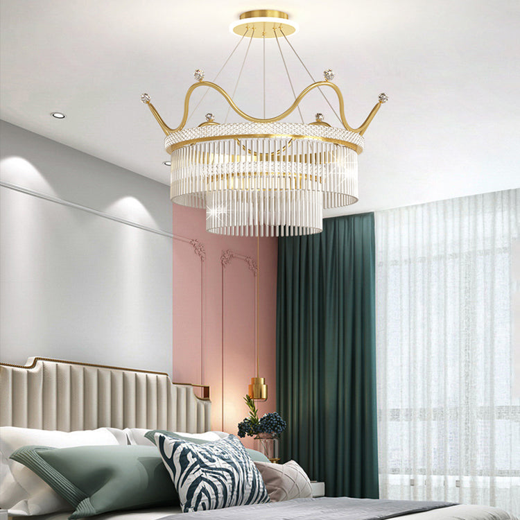 Modern Style Hanging Lighting Fixture Household Chandelier for Sitting Room