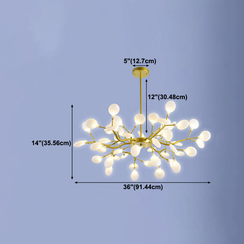 Lámpara de colgación de múltiples luz de lámpara de forma única de metal para el comedor