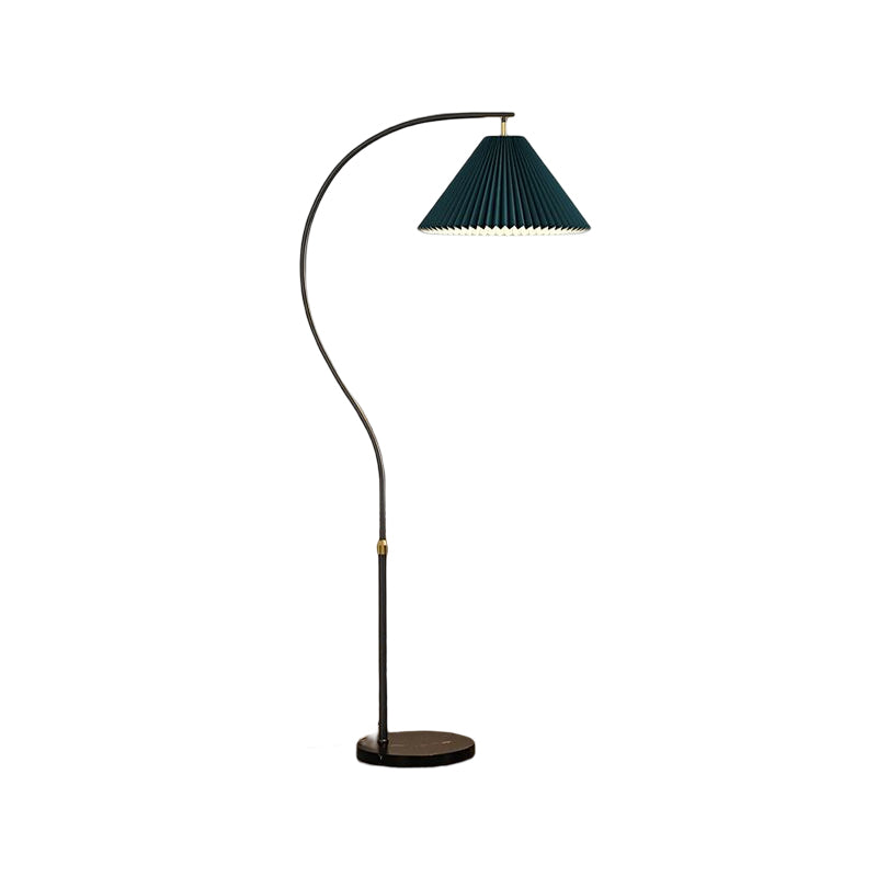 Stoffboden stehende Lampe minimalistischer Stil Bodenlicht für Schlafzimmer