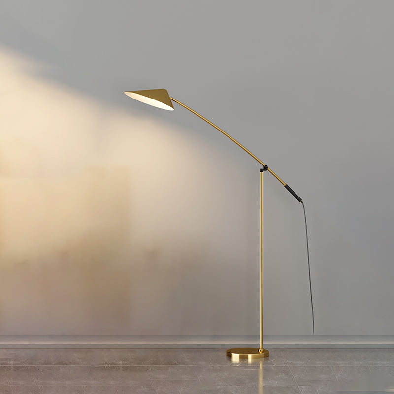 Bodenlicht minimalistische Stoff Stofflampe für Wohnzimmer