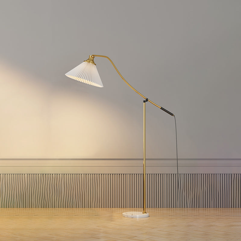 Bodenlicht minimalistische Stoff Stofflampe für Wohnzimmer