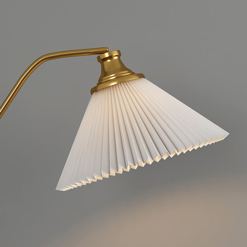 Vloerlicht minimalistische stijl stof gearceerde vloerlamp voor woonkamer