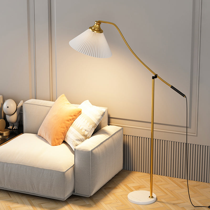 Bodenlicht minimalistische Stoff Stofflampe für Wohnzimmer