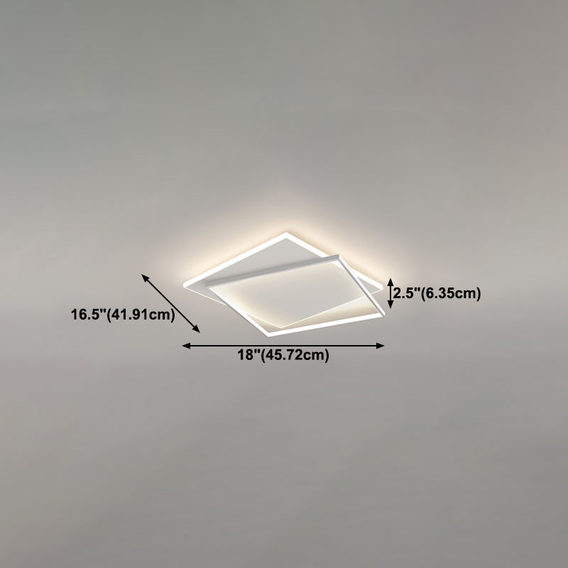 A forma geometrica a filo metallo a sfioramento moderno a 2 luci a fiuto luce in bianco