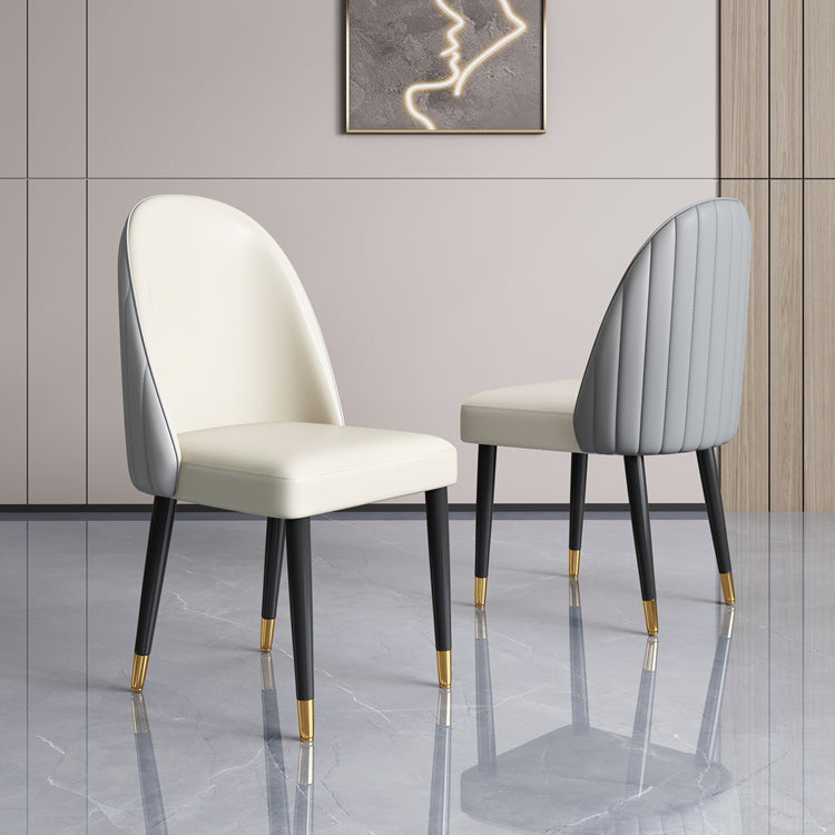 Modern Style Wood Chair Parsons Chair with Upholstered for Dining Room