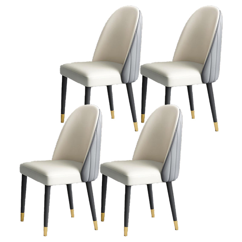 Modern Style Wood Chair Parsons Chair with Upholstered for Dining Room