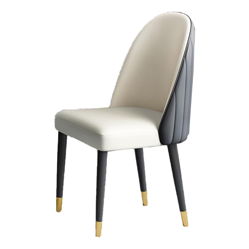 Modern Style Wood Chair Parsons Chair with Upholstered for Dining Room