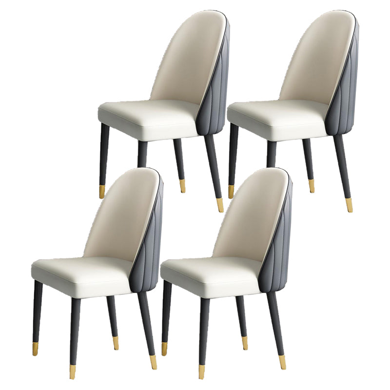 Modern Style Wood Chair Parsons Chair with Upholstered for Dining Room