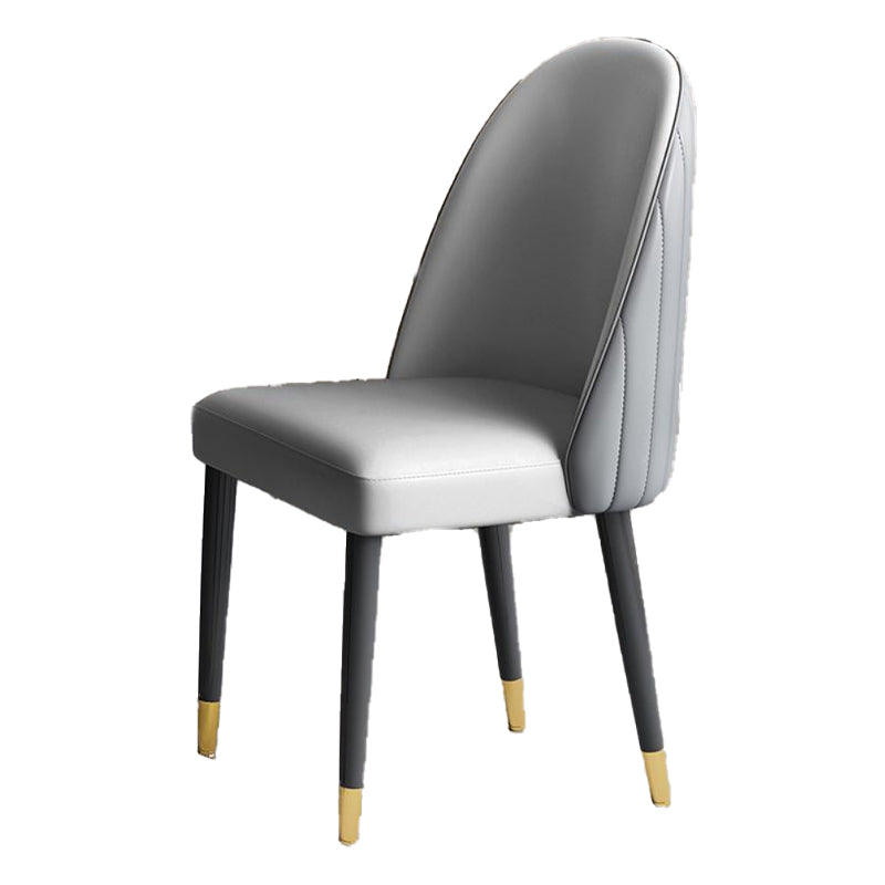 Modern Style Wood Chair Parsons Chair with Upholstered for Dining Room