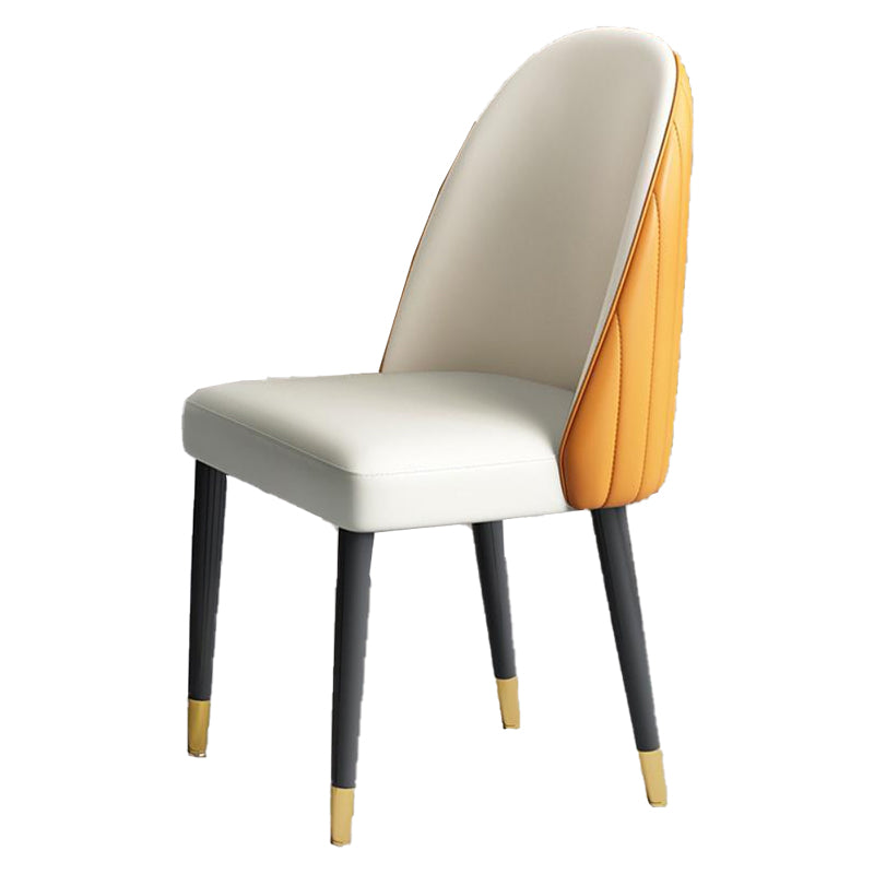 Modern Style Wood Chair Parsons Chair with Upholstered for Dining Room