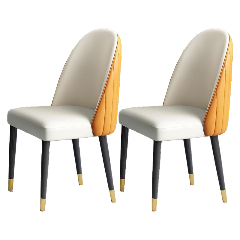 Modern Style Wood Chair Parsons Chair with Upholstered for Dining Room