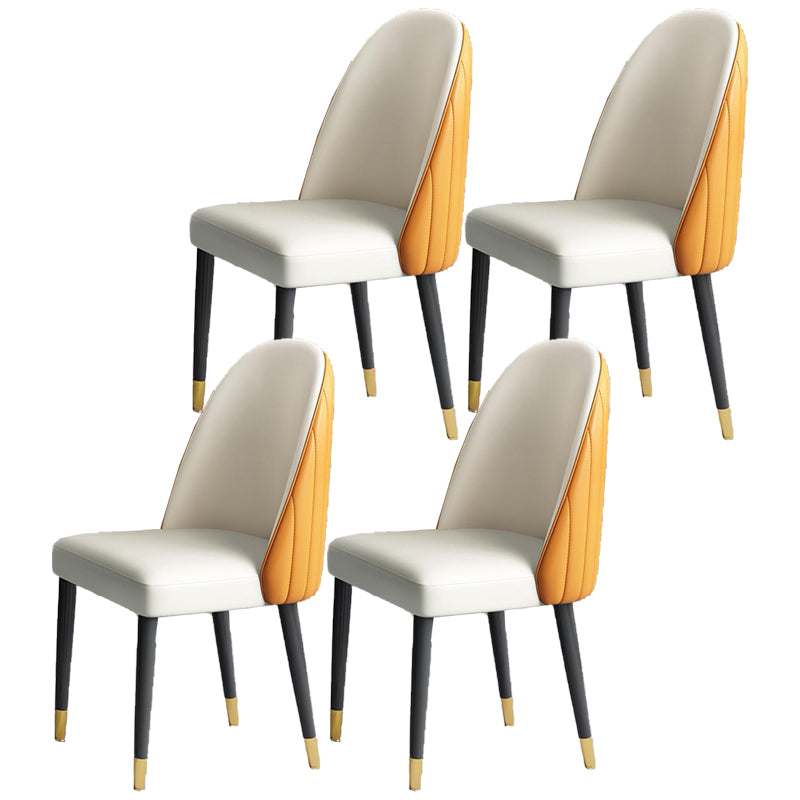 Modern Style Wood Chair Parsons Chair with Upholstered for Dining Room