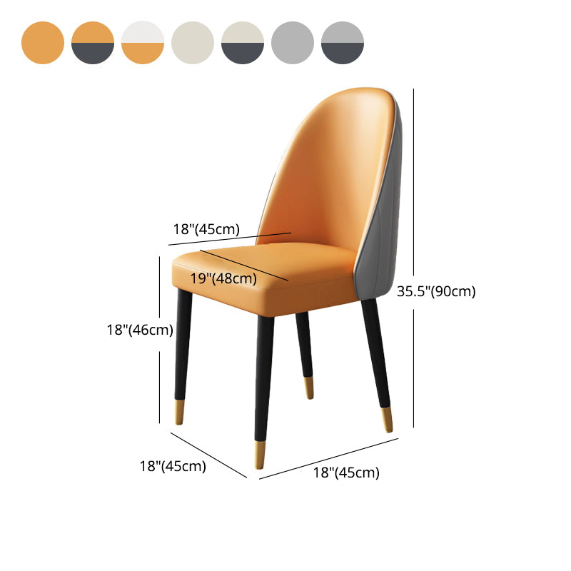 Modern Style Wood Chair Parsons Chair with Upholstered for Dining Room