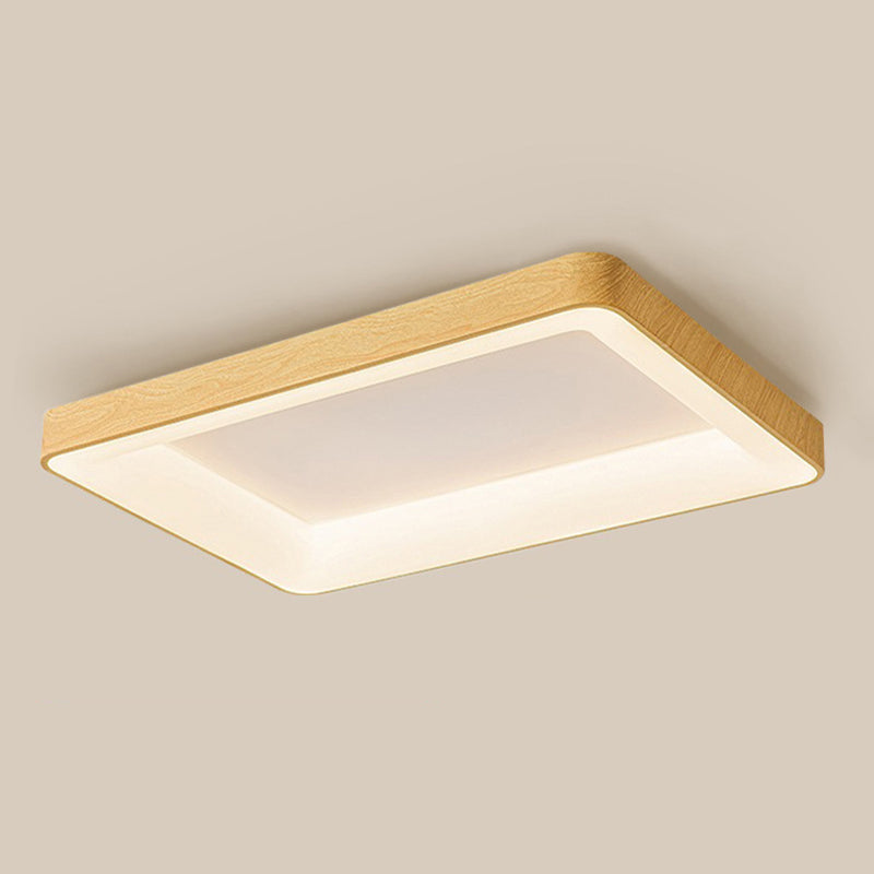 Luz de techo de montaje geométrico LED moderno LED FLUSH TECILE DE TECOLO DE MONTAJE