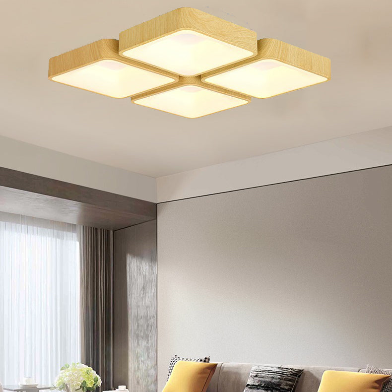 Luce del soffitto a sfioramento geometrico Luce moderno a filo a sfogliamento del soffitto