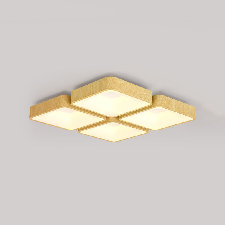 Luce del soffitto a sfioramento geometrico Luce moderno a filo a sfogliamento del soffitto