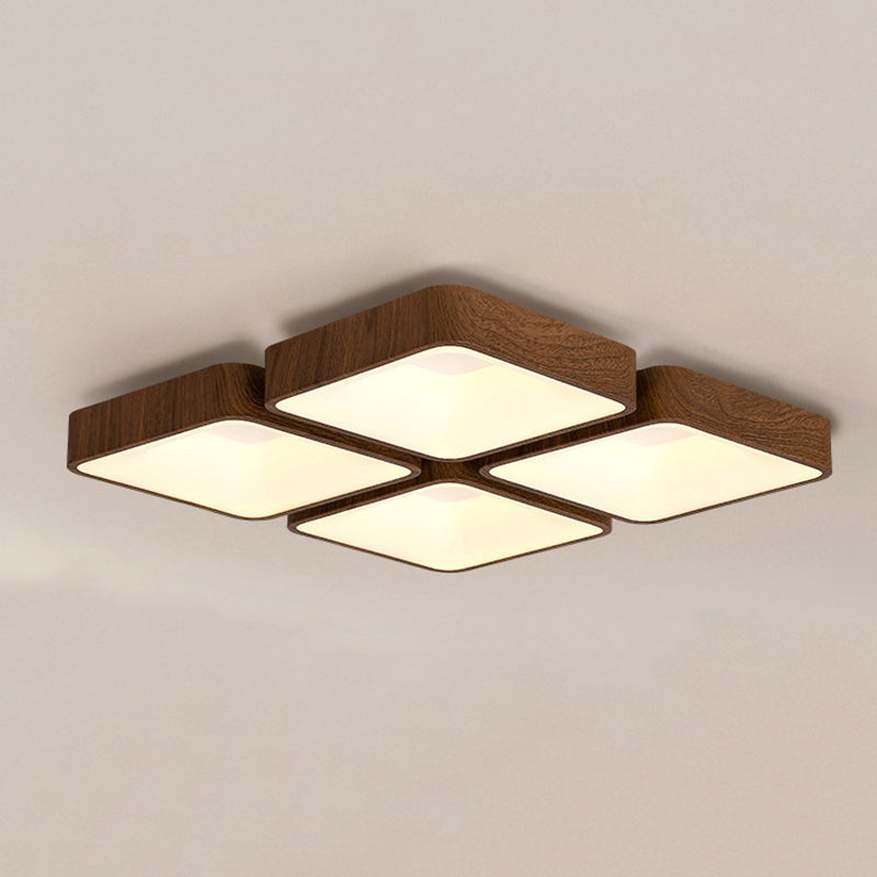 Geometric Flush Mount Ceiling Light Modern LED Flush Mount Ceiling Fixture