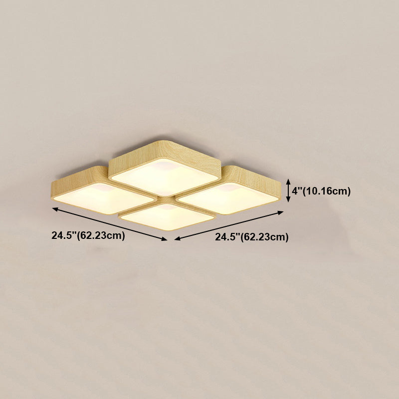 Luce del soffitto a sfioramento geometrico Luce moderno a filo a sfogliamento del soffitto