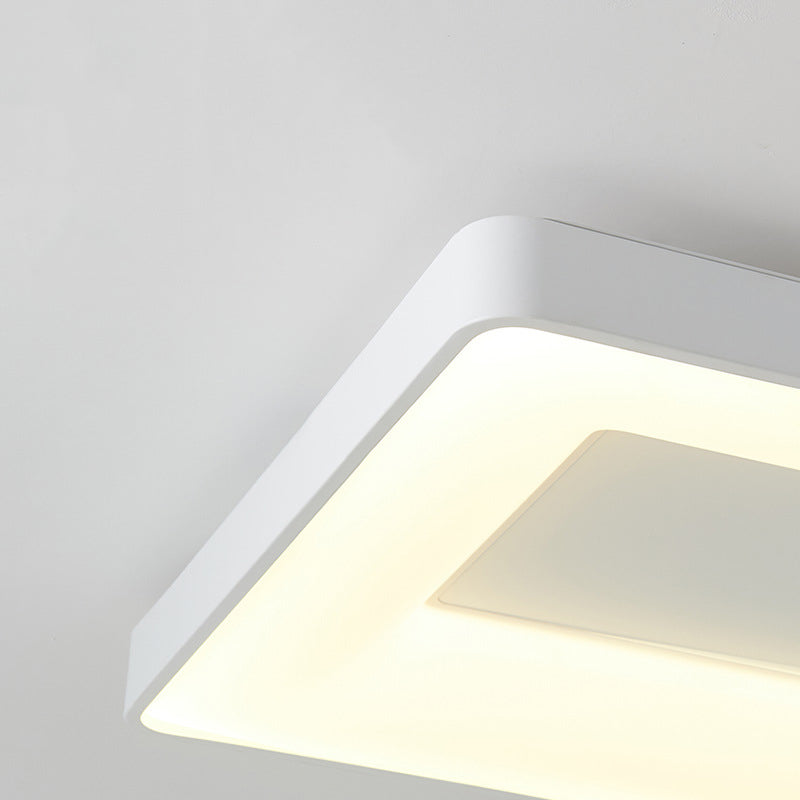 Luz de techo de montaje de lavado rectangular Moderno Flush Mount Techo Fixure