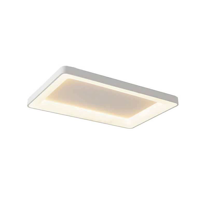 Luz de techo de montaje de lavado rectangular Moderno Flush Mount Techo Fixure