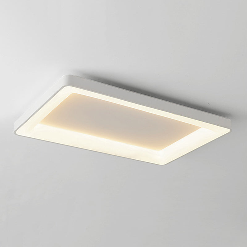 Luz de techo de montaje de lavado rectangular Moderno Flush Mount Techo Fixure