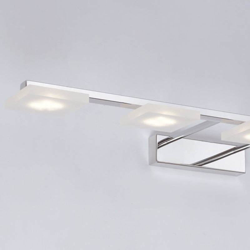 Metalen vierkanten wandverlichting armatuur eenvoudige LED -wand sconce verlichtingsarmatuur