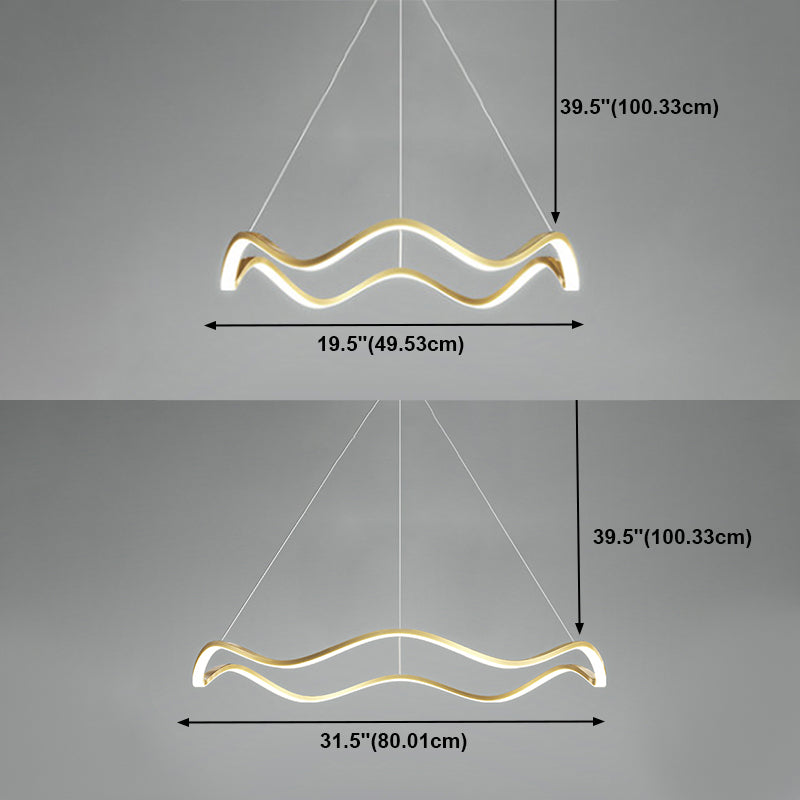 Metallhanglampe LED -Anhänger Licht für Wohnzimmer mit Kieselgelschatten