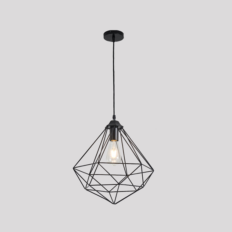 Geometric Hanging Light Modern Style Metal 1 Light Hanging Light Kit