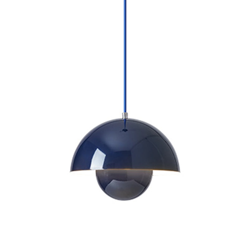 Ronde vorm Metaal Hangende Lightnordic Macarons 1-Licht hangende gemonteerde lamp armatuur