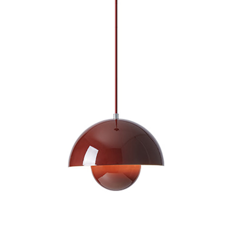 Ronde vorm Metaal Hangende Lightnordic Macarons 1-Licht hangende gemonteerde lamp armatuur