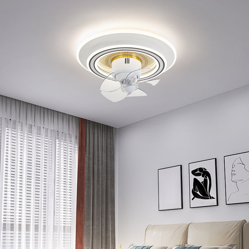 Modern Style Ceiling Fan Lighting Metal Ceiling Fan Lighting for Living Room