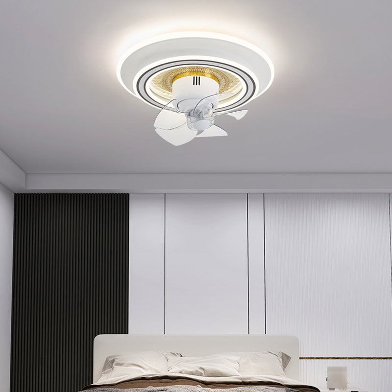 Modern Style Ceiling Fan Lighting Metal Ceiling Fan Lighting for Living Room