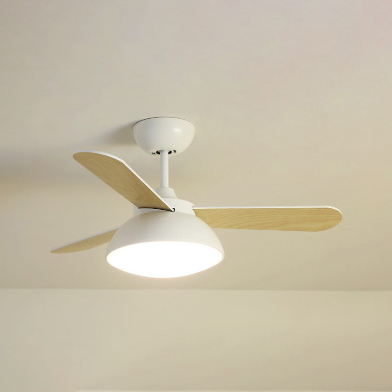 Modern Style Ceiling Fan Lighting Metal 1 Light Ceiling Fan Lighting for Children's Room