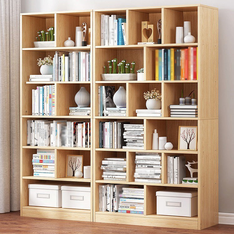 Libreria standard di legno fabbricato scandinavo chiuso verticale scaffale