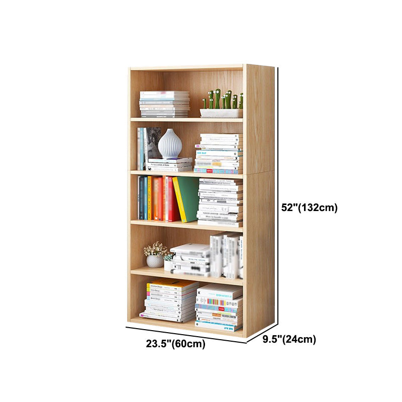 Libreria standard di legno fabbricato scandinavo chiuso verticale scaffale