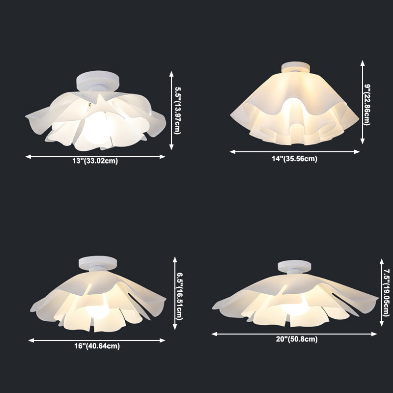 Luci da soffitto a soffitto in vaso in metallo Luci a soffitto in stile moderno 1 Apparecchiatura a soffitto a soffitto