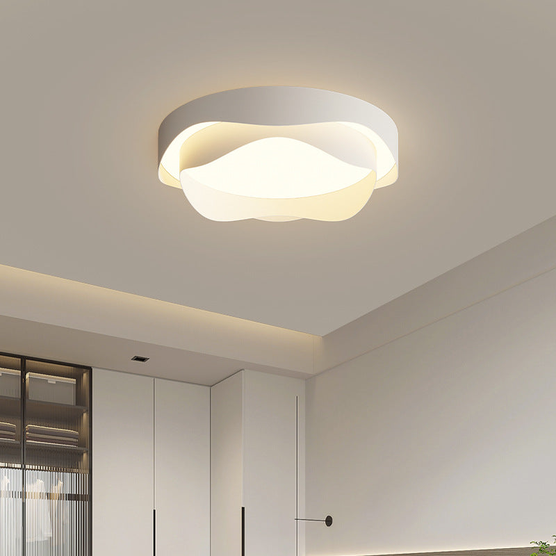 2 Light Plafond Lighting Modern Style Metal Plafond Light pour le salon