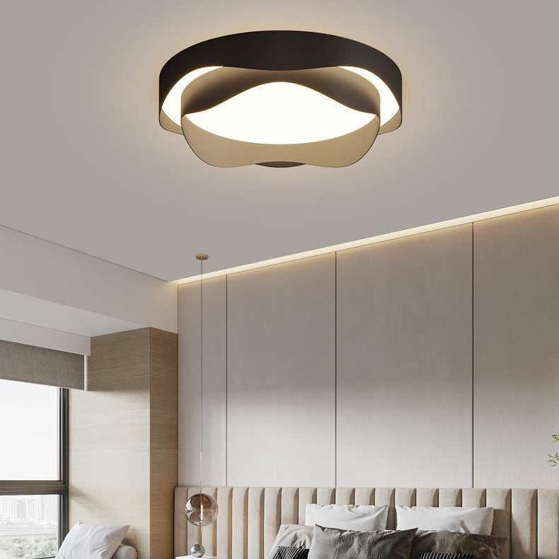 2 Light Ceiling Lighting Modern Style Metal Ceiling Light for Living Room