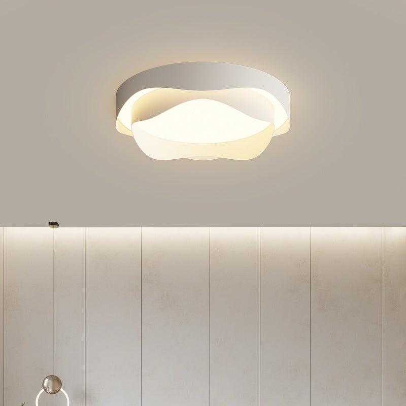 2 Light Plafond Lighting Modern Style Metal Plafond Light pour le salon