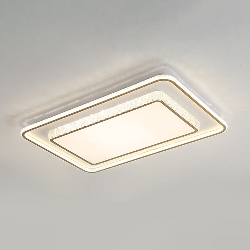 Luci di montaggio a filo geometrico in metallo Modern Stile moderno 2 Luci a sfioramento della lampada