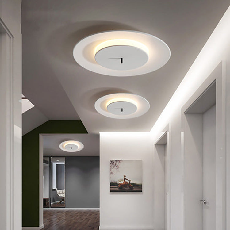 Fun a soffitta del soffitto del cerchio metallico a LED a LED NORDIC MONTRO