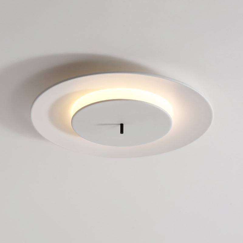 Metalen cirkel plafond verlichtingsarmatuur Noordse LED-plafond gemonteerd armatuur