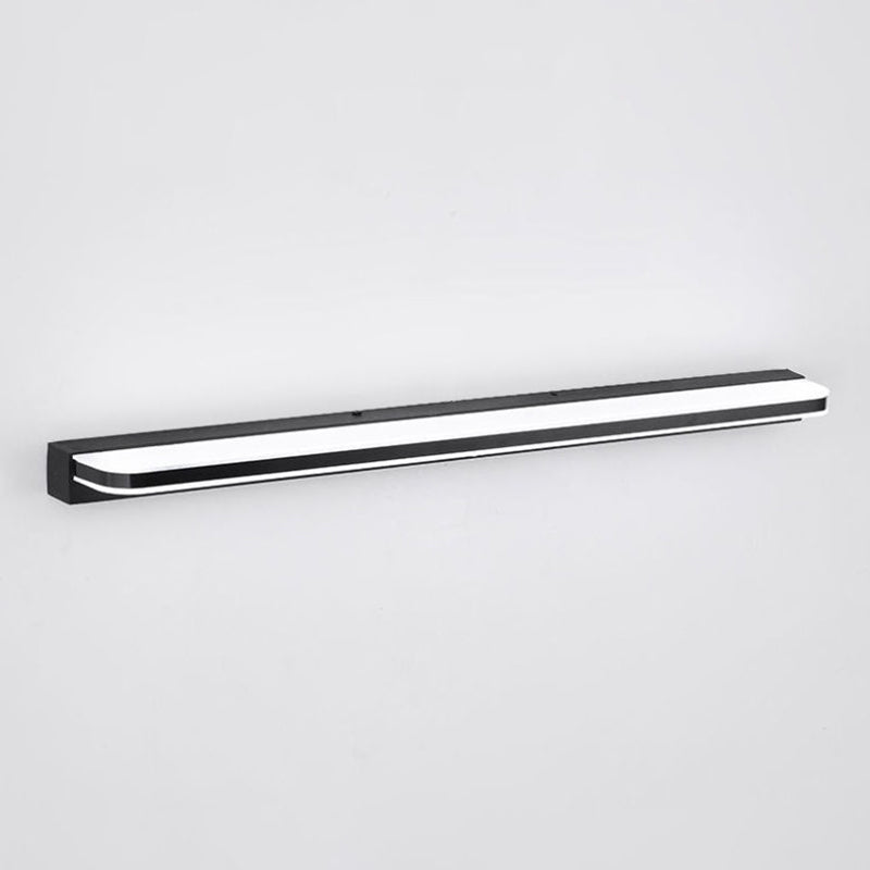 Lineaire SCONCE LIMMUTE Moderne stijl LED -metalen wandgemonteerd licht met lichaamsinductie