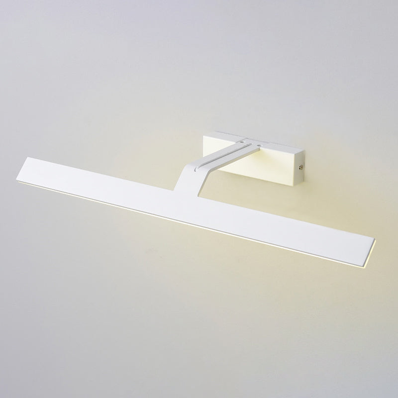 Lineaire wandkandelverlichting Moderne LED -metalen wandverlichtingsarmatuur met acrylschaduw