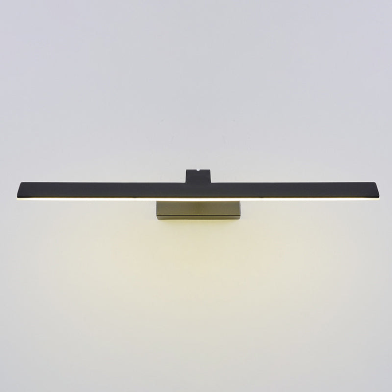 Lineaire wandkandelverlichting Moderne LED -metalen wandverlichtingsarmatuur met acrylschaduw