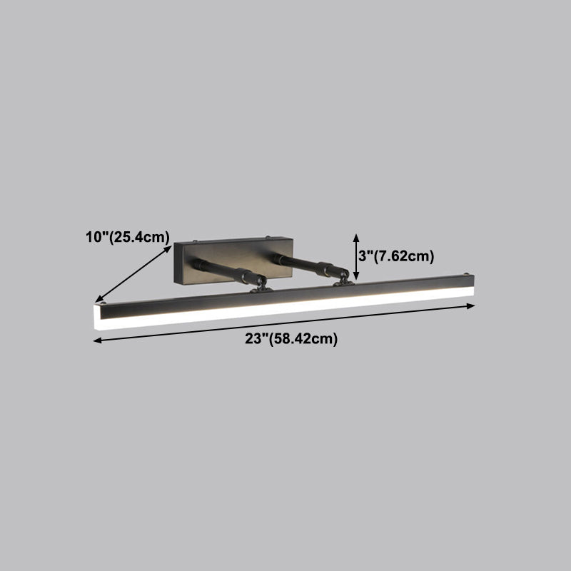 Metalen lineaire wandwandverlichting Moderne LED -wandgemonteerde verlichting